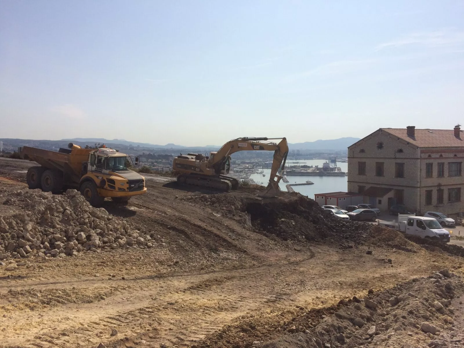 EKOS Recyclex Estaque Evacuation Des Matériaux Impactés