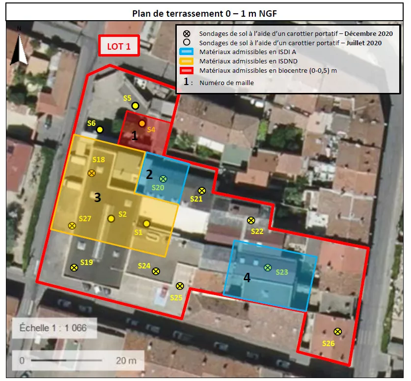 EKOS PERNOD RICARD Plan Terrassement